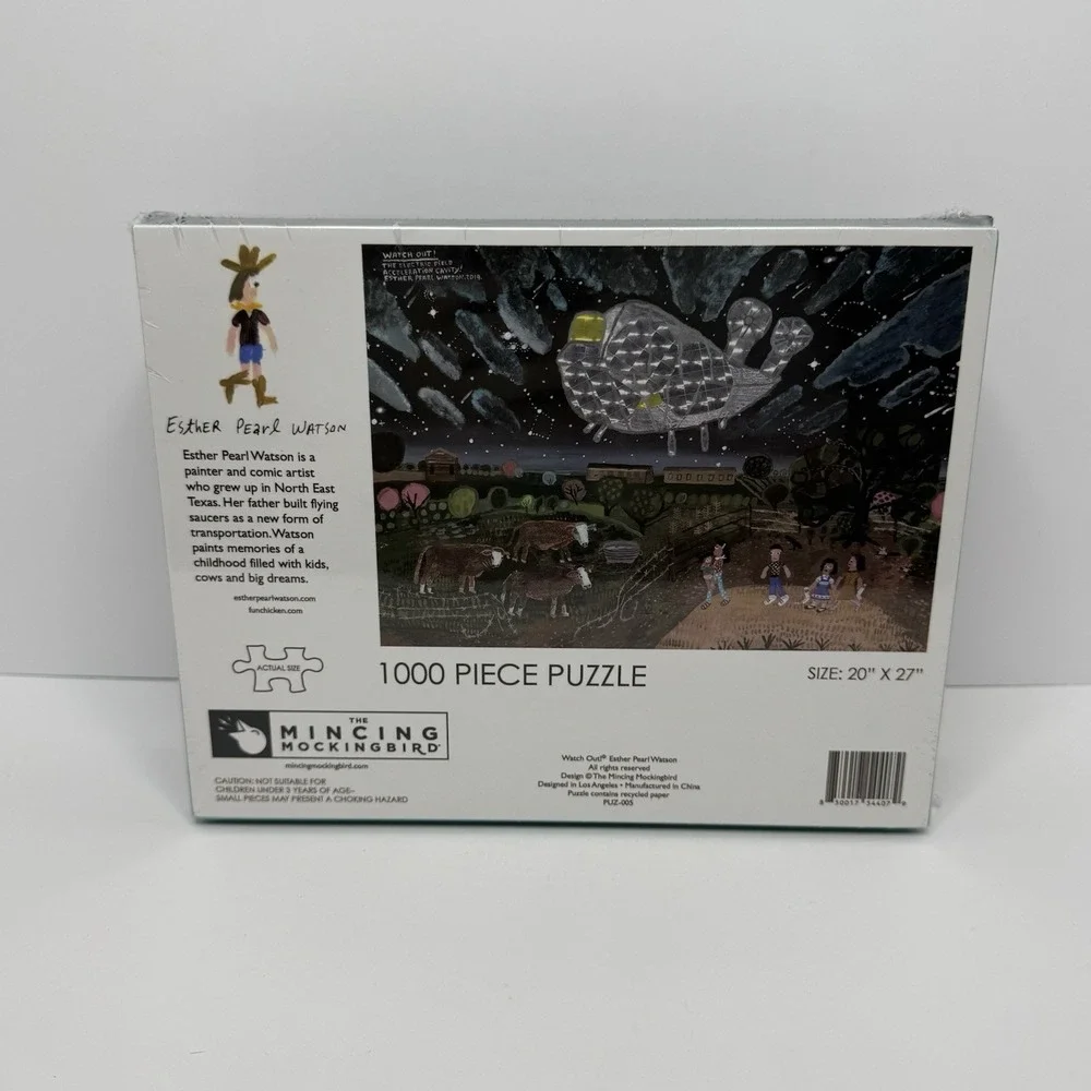 Esther Pearl Watson Watch Out! Puzzle 1000 Pieces 20